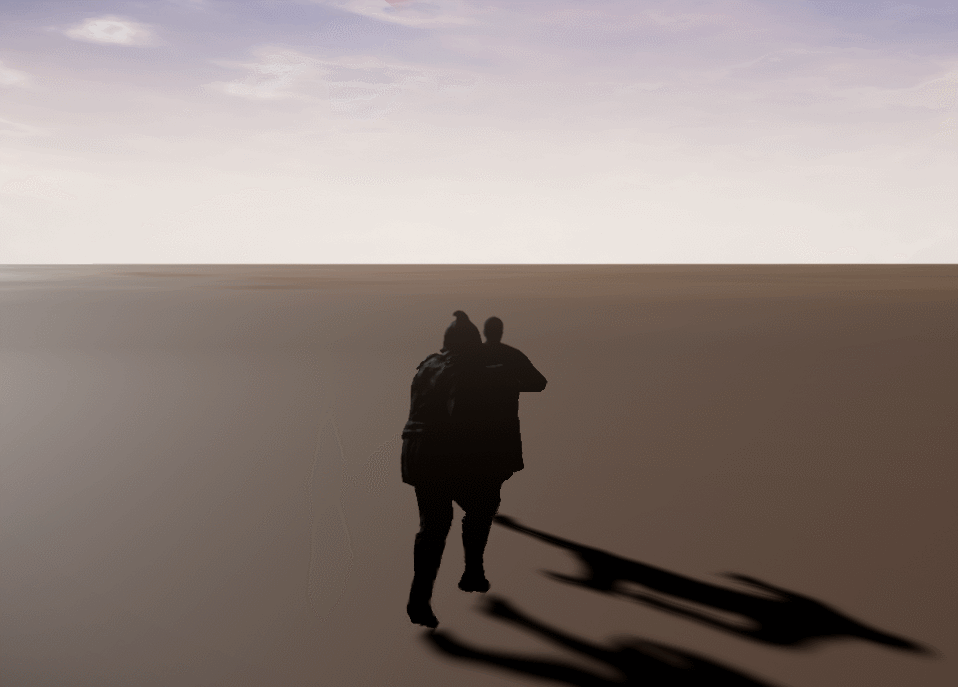 Running from an inquisition paladin